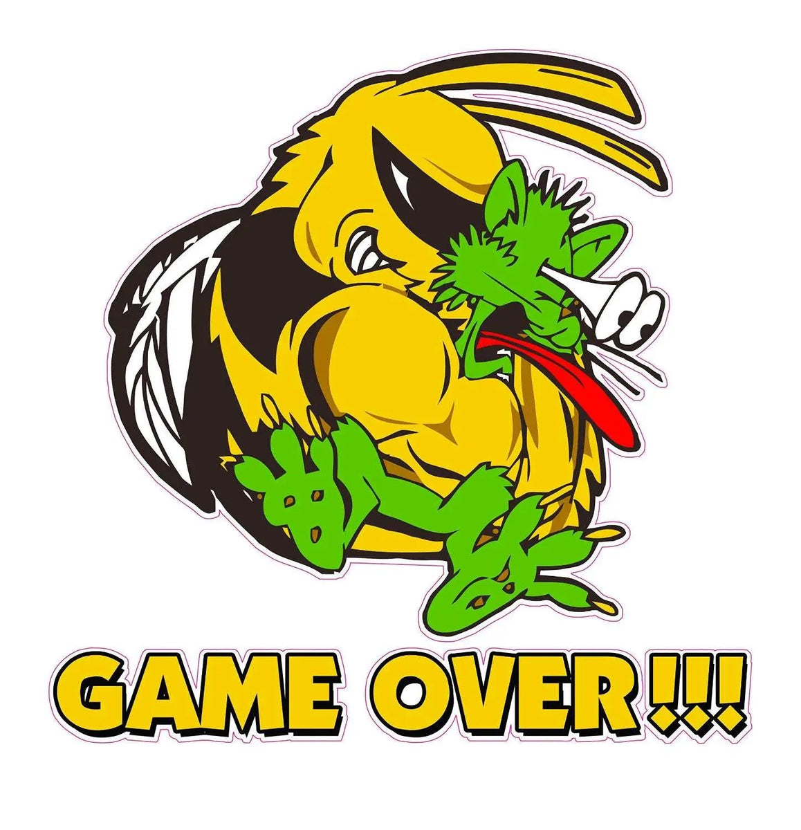 Ski Doo Game Over Decal | Nostalgia Decals Vinyl Snowmobile