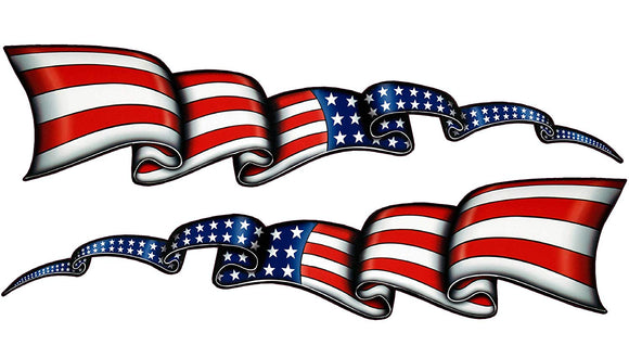 American Flag Stripes Pairs- 12