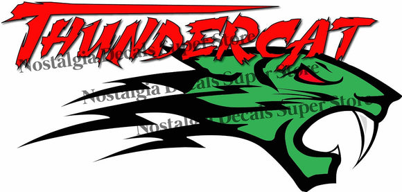 Thundercat Red Decal - 7