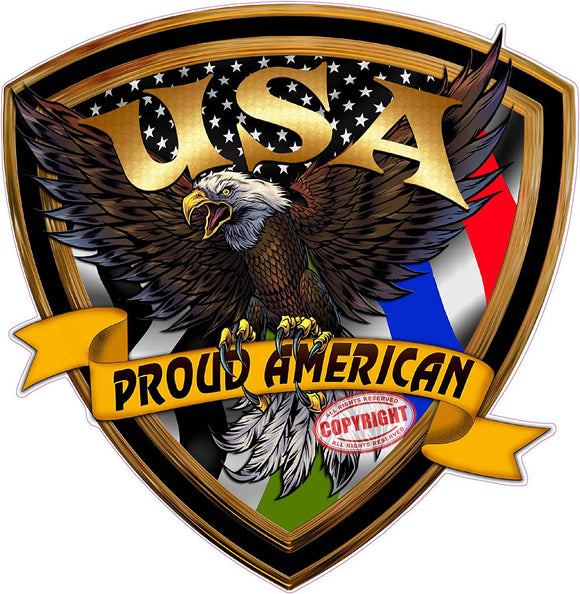 USA Support our troops decal