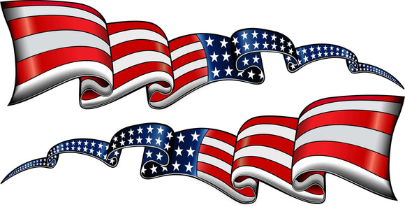American flag stripes