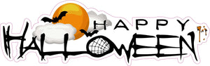 Happy Halloween V2 Wall or Window Décor Decal