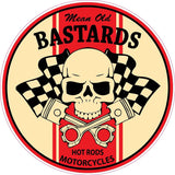 Mean Old Bastard Decal | Nostalgia Decals Online vinyl decals for motorcycles, vinyl motorcycle stickers, die cut vinyl motorcycle graphics