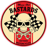Mean Old Bastard Decal | Nostalgia Decals Online vinyl decals for motorcycles, vinyl motorcycle stickers, die cut vinyl motorcycle graphics