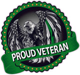 Proud Veteran decal