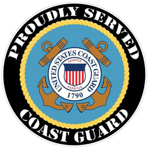 Coast Guard Veteran Decal – Coast Guard Gear Coast Guard Veteran Decal – Coast Guard Gear