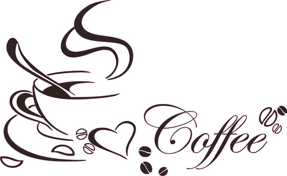 I love Coffee wall decor decal