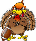 Thanksgiving and Football Version 2 Wall or Window Decor Decal - 12"x10" | Nostalgia Decals Online vinyl sticker wall decor, wall decoration vinyl decals, vinyl holiday wall stickers, vinyl window stickers for the holidays