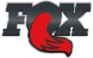 Fox Racing Shox carbon fiber Red Decal