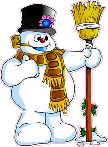 Frosty the Snowman Window and Wall Décor Decal