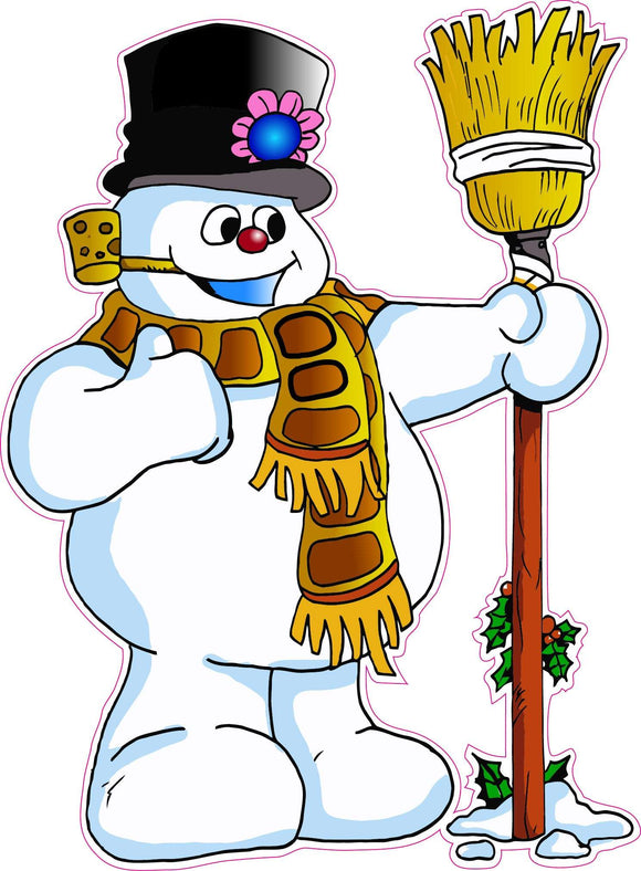 Frosty the Snowman Window and Wall Décor Decal