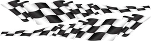 Waving Checkered flag stripe kit