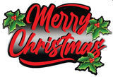 Merry Christmas v3 Window and Wall Decor Decal