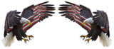 American Eagle American Flag Pair Decal