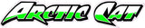 Arctic Cat Version 5 Decal - 9" x 2" | Nostalgia Decals Online vinyl graphics for snowmobiles, vinyl snowmobile stickers, die cut vinyl  graphics