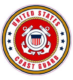 Coast Guard Decal - | Nostalgia Decals Online military window stickers for cars and trucks, army vinyl decals for cars, marine corps vinyl stickers, die cut vinyl navy decals
