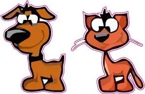Colored Build a Stick Family - Pets Decal - | Nostalgia Decals Online cute stick figure family stickers, car window stick family, stick figure family decals