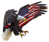 American Eagle American Flag Deca