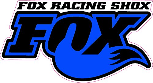 Fox Racing Shox Blue Tall Decal  Nostalgia Decals Die Cut Vinyl Stickers –  Nostalgia Decals Online
