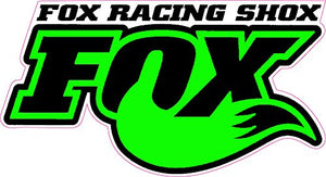 Fox Racing Shox Green Tall Decal- | Nostalgia Decals Online window stickers for cars and trucks, die cut vinyl decals, vinyl graphics for car windows, vinyl wall decor stickers