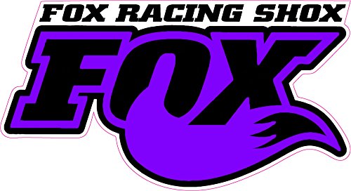 Fox Racing Shox Purple Tall Decals- | Nostalgia Decals Online window stickers for cars and trucks, die cut vinyl decals, vinyl graphics for car windows, vinyl wall decor stickers