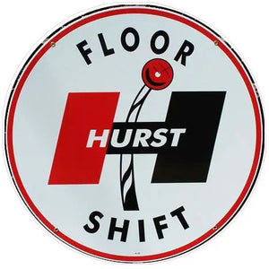 Hurst Floor Shift Decal - | Nostalgia Decals Online retro car decals, old school vinyl stickers for cars, racing graphics for cars, car decals for girls