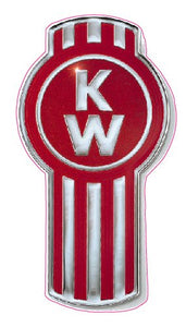 Kenworth Badge Decal - | Nostalgia Decals Online trucker window decals, vinyl graphics for semi trucks, vinyl tractor stickers