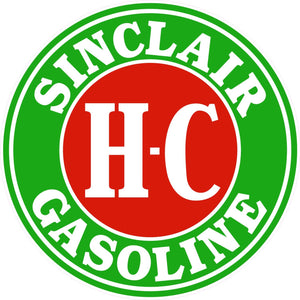 Sinclair Gasoline Decal 5" Version 2 - | Nostalgia Decals Online retro car decals, old school vinyl stickers for cars, racing graphics for cars, car decals for girls