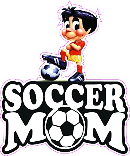 Soccer Mom Little Boy Decal - | Nostalgia Decals Online retro car decals, old school vinyl stickers for cars, racing graphics for cars, car decals for girls