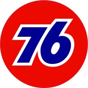 Union 76 Gasoline Decal - | Nostalgia Decals Online retro car decals, old school vinyl stickers for cars, racing graphics for cars, car decals for girls