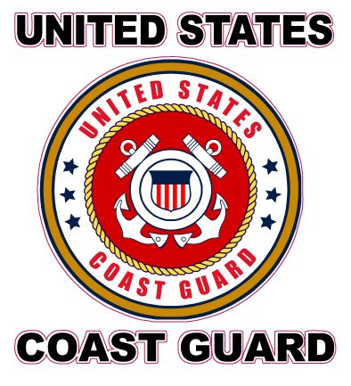 United States Coast Guard Decal 6
