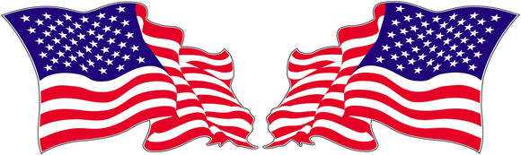 American Flag pairs Decal
