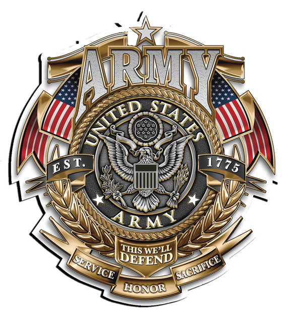 United States Army Service Honor Sacrifice Decal - 5