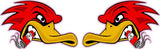 Hotrod Birds Decal
