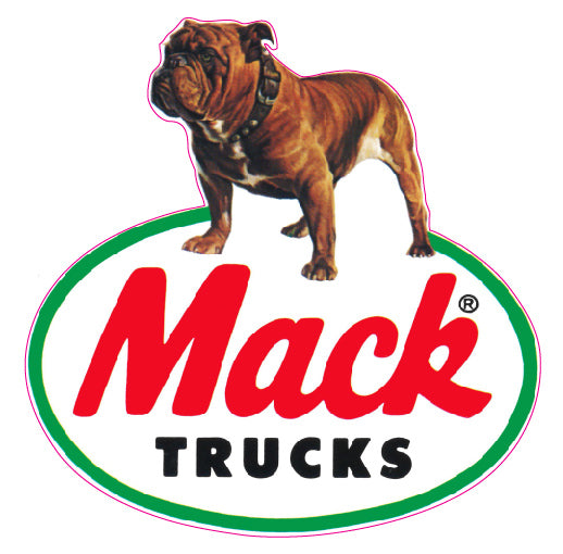 mack truck old decal