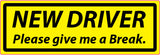 New Driver Decal